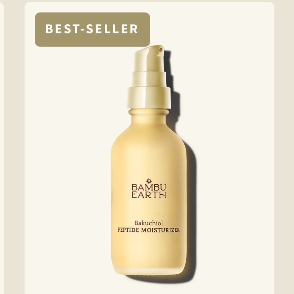 Bambu Earth Peptide Moisturizer - Bakuchiol - New In Box! NWT